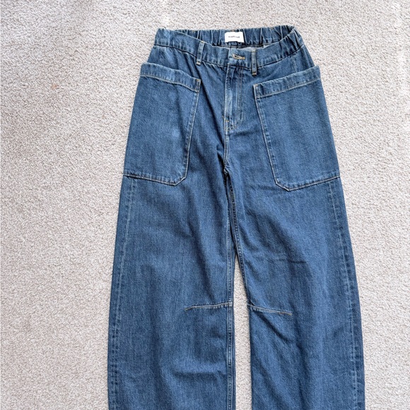 Everlane Denim - Everlane Women's Boyfriend Jeans in Blue